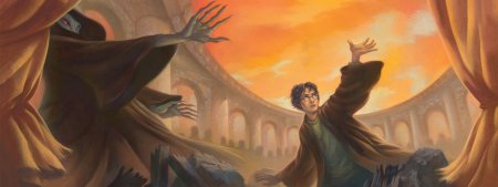 US Cover for Harry Potter and the Deathly Hallows